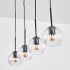 Koyoto Hanglamp, Kogellampje, Hanglamp Duidelijk, 4-lichts