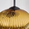 Koyoto Hanglamp, Kogellampje, Cluster hanglamp Chroom, Goud, Duidelijk, Koperkleurig, Rookkleurig, 5-lichts