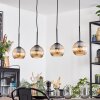 Koyoto Hanglamp, Kogellampje, Hanglamp Amber, 4-lichts