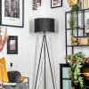 Soungou Staande lamp Zwart, 1-licht