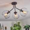 Koyoto Plafondlamp, Kogellampje 42 cm Duidelijk, 3-lichts