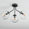 Koyoto Plafondlamp, Kogellampje 42 cm Duidelijk, 3-lichts