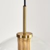 Koyoto Hanglamp, Kogellampje, Hanglamp Goud, Zwart, 1-licht