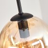 Gastor Plafondlamp, Kogellampje Amber, 9-lichts