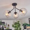 Koyoto Plafondlamp, Kogellampje Duidelijk, 3-lichts