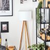 Soungou Staande lamp Natuurlijke kleuren, Wit, 1-licht