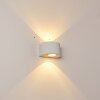 Windhoek Buiten muurverlichting LED Wit, 2-lichts
