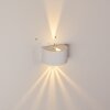 Windhoek Buiten muurverlichting LED Wit, 2-lichts