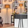 Soungou Staande lamp Zwart, 1-licht