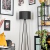 Soungou Staande lamp Zwart, 1-licht