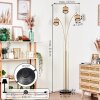Ramila Staande lamp Messing, Zwart, 3-lichts