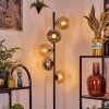 Koyoto Staande lamp 31 cm Amber, Chroom, Rookkleurig, 5-lichts