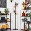 Ripoll Staande lamp Amber, Duidelijk, Rookkleurig, 5-lichts