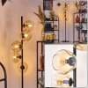 Ripoll Staande lamp Amber, Duidelijk, 5-lichts