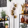 Ripoll Staande lamp Goud, Duidelijk, 5-lichts