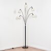 Bassagoda Staande lamp Zwart, 5-lichts