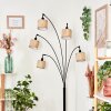 Bongal Staande lamp Zwart, 5-lichts