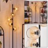 Koyoto Staande lamp 31 cm Amber, Duidelijk, 5-lichts