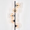 Koyoto Staande lamp 31 cm Amber, Duidelijk, 5-lichts