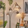 Bassagoda Staande lamp Zwart, 5-lichts