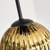 Koyoto Plafondlamp, Kogellampje 57 cm Blauw, Goud, Groen, 9-lichts
