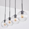 Koyoto Hanglamp, Kogellampje, Hanglamp Duidelijk, 4-lichts