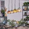 Ripoll Hanglamp, Kogellampje, Hanglamp Goud, Duidelijk, Koperkleurig, Rookkleurig, 4-lichts