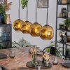 Ripoll Hanglamp, Kogellampje, Hanglamp Goud, 4-lichts
