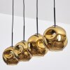 Ripoll Hanglamp, Kogellampje, Hanglamp Goud, 4-lichts