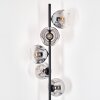 Ripoll Staande lamp Duidelijk, Rookkleurig, 5-lichts