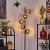 Ripoll Staande lamp Chroom, Rookkleurig, 5-lichts