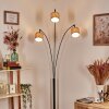 Bongal Staande lamp Zwart, 3-lichts