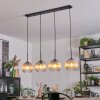 Koyoto Hanglamp, Kogellampje, Hanglamp Amber, Duidelijk, 4-lichts