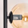 Koyoto Staande lamp Amber, Duidelijk, 5-lichts