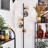 Koyoto Staande lamp Amber, Duidelijk, Rookkleurig, 5-lichts