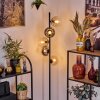 Koyoto Staande lamp Amber, Duidelijk, Rookkleurig, 5-lichts