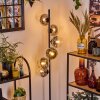 Koyoto Staande lamp Duidelijk, Rookkleurig, 6-lichts