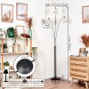 Bassagoda Staande lamp Chroom, Zwart, 3-lichts