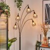Yaak Staande lamp Zwart, 5-lichts