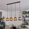 Koyoto Hanglamp, Kogellampje, Hanglamp Blauw, Groen, Koperkleurig, 4-lichts