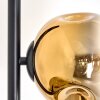 Ripoll Staande lamp Goud, Duidelijk, 4-lichts