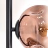Ripoll Staande lamp Duidelijk, Koperkleurig, 4-lichts