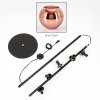 Koyoto Staande lamp 31 cm Koperkleurig, 5-lichts