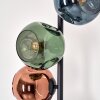 Ripoll Staande lamp Blauw, Groen, Koperkleurig, 5-lichts
