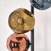 Ripoll Staande lamp Blauw, Goud, Koperkleurig, 5-lichts