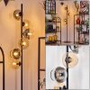 Koyoto Staande lamp Amber, Duidelijk, Rookkleurig, 6-lichts