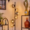 Koyoto Staande lamp Amber, Duidelijk, Rookkleurig, 6-lichts