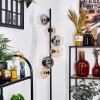 Koyoto Staande lamp Amber, Duidelijk, Rookkleurig, 6-lichts