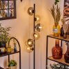 Koyoto Staande lamp Amber, Duidelijk, Rookkleurig, 6-lichts