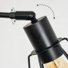 Yaak Staande lamp Zwart, 3-lichts